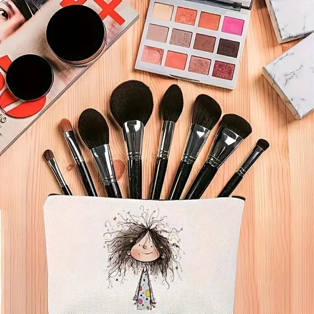 Canvas Cute Girl Bag